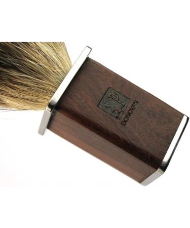 AP Donovan Badger Hair Shaving Brush | Wooden Handle & Gift Packaging | Made in Germany - International Shipping Available - Buy Online on GoSupps.com