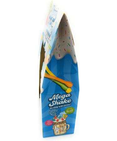 Make Your Own Magical Mega Milkshake Mix With Candy Floss Icing Sprinkles Gummy Bears Whirl Pop And Sherbet Straws Includes Decorated Mason Jar - Mothers Day Gifts - Christmas Sweets - Bubblegum - Buy Online on GoSupps.com