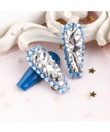 2 Boxes Nail Color Diamond Jewelry Nail Gems for Nail Art Manicure Diy Nail Decoration Kits Round Gems Studs Crystal Ab Rhinestones Manicures Ornament Confetti 3d Resin Flat Drill - Buy Online on GoSupps.com