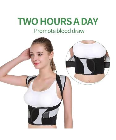 Full Back Posture Corrector Corset - Adjustable Lumbar Support for Men Women & Kids (3XL) - Improve Spine & Clavicle Alignment - Buy Online on GoSupps.com