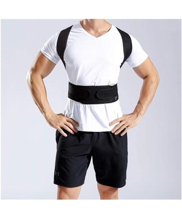 Adjustable Back Waist Position Posture Corrector Back Support Shoulder Lumbar Brace Back Belt Vest Corrector Unisex (Size : X-Large) Feito na China Full moon lofty ambition - Buy Online on GoSupps.com