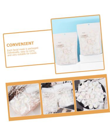 FRCOLOR 100pcs Compressed Facial Masks - Skincare Face Masks for Travel & Beauty | Non-woven Fabric Towels - Buy Online on GoSupps.com