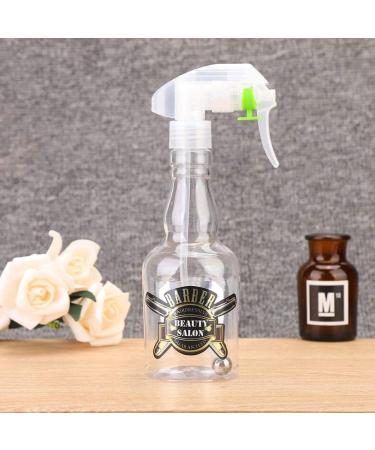 280ml Barber Spray Bottle - Refillable Water Spray for Hair Plants & Home Cleaning | Clear Water Mister - Buy Online on GoSupps.com