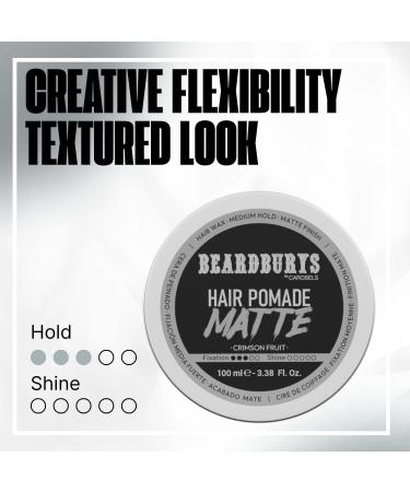 Beardburys Cire capillaire mate pour homme tenue moyenne pour un contr le sans perte de flexibilit Finition mate 100 ml Matte - Buy Online on GoSupps.com