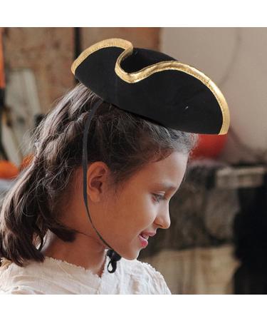 OATIPHO Halloween Pirate Hat Headband Set Pirate Tricorn Mini Hat Headband Mini Pirate Top Hat Headband Pirate Accessories for Pirate Theme Costume Party Supplies - Buy Online on GoSupps.com