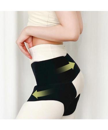 Hip Support Groin Brace - Sciatica Pain Relief & Hamstring Compression Wrap for Men & Women | Labral Tear & Groin Pull Support (Large - Buy Online on GoSupps.com