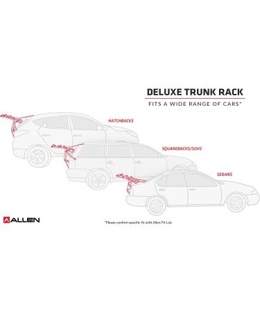 Deluxe Trunk Mounted Bike Rack - 2-Bike Capacity - Black - Buy Online on GoSupps.com