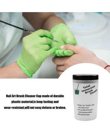 Nail Art Brush Cleaner Cup Immersion Brush Cleaning Bottle with Multiple Size Slots Brush Cleaner Cup beautymisc - Buy Online on GoSupps.com