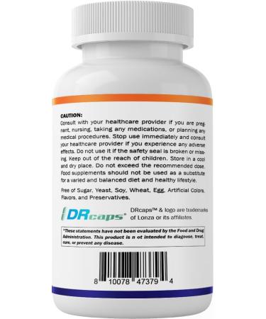Vitamatic Lactobacillus Plantarum - 20 Billion per DR Capsule - 60 Count - Digestive Support - Made with Prebiotic Inulin Fiber 60 Count (Pack of 1) - Buy Online on GoSupps.com