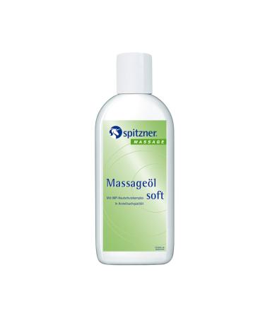 Spitzner Massage Oil Soft (200 ml) nourishing massage oil for sensitive skin with IMP complex for protected skin - Buy Online on GoSupps.com