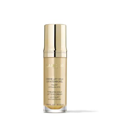 Timeless Gold Lift Eye Cream - Fights Against The Signs Of Aging Around The Eyes - Helps Skin Regain Suppleness - Brightens And Opens Up Eye Area - Highly Effective Ingredients - 0.7 Oz