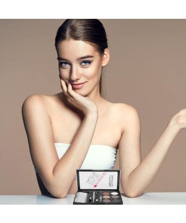 VINTORKY 1 Set Eyebrow Powder Set Ow Kit Long Lasting Eyebrow Powder Ow f Kit Eye Brow Shaping Kit Lit e Abs - Buy Online on GoSupps.com