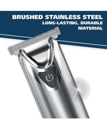 Wahl Stainless Steel Lithium-Ion Cordless Beard Trimmer for Men - Model 9818A - Buy Online on GoSupps.com