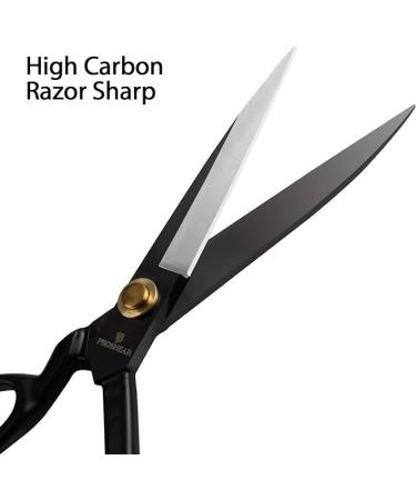 Professional Tailor Scissors 9 Inch for Cutting Fabric Heavy Duty Scissors for Leather Cutting Industrial Sharp Sewing Shears for Home Office Artists Dressmakers - Buy Online on GoSupps.com