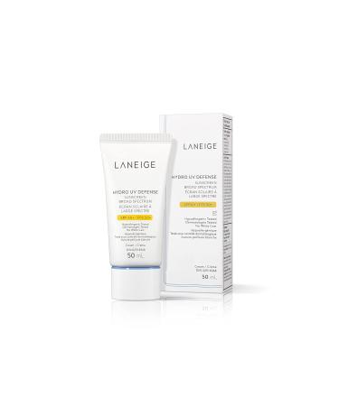 LANEIGE Hydro UV Defense SPF 50+: Lightweight Daily Non-Greasy Sunscreen for UVA & UVB Protection - Buy Online on GoSupps.com