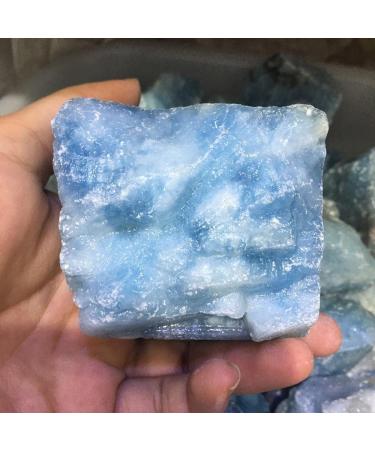 Crystal Large Size Natural Raw Aquamarine Quartz Crystal Rough Rock Gemstone Natural Gemstones and Minerals Suitable for Home Office Decoration FUZEGRDLI - Buy Online on GoSupps.com