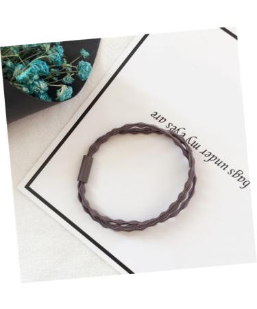Beaupretty Elastic Hair Ties Ring hair bands hair ties hair bands ties ponytail holders hair accessories Hair ring double Accessories Hair Tie - Buy Online on GoSupps.com