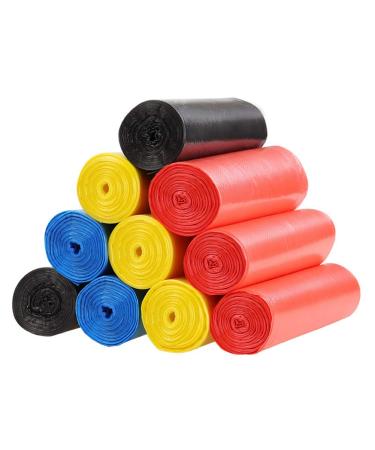 Disposable Small Trash Bags Trash Can Liners Garbage Bags Leak Proof Bags Bathroom Kitchen Bedroom 45 * 55Cm 15 Rolls