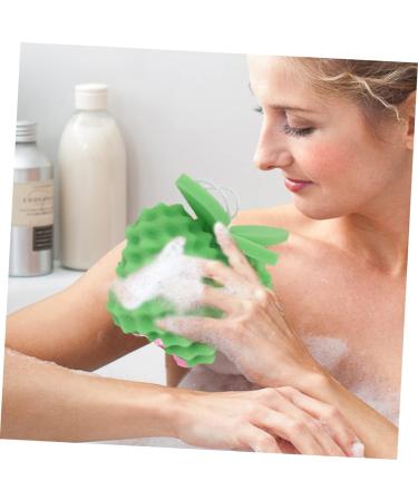 Buy Minkissy 2pcs Fruit Shower Bath Sponge for Kids | Soft Children s Bath Scrubber Ball - Buy Online on GoSupps.com