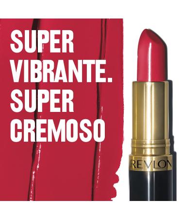 Revlon Super Lustrous Lipstick in Love That Red/Coral - Pack of 2, 0.70 oz. Moisturizing Formula with Vitamin E & Avocado Oil - Reds & Corals 725 - Buy Online on GoSupps.com