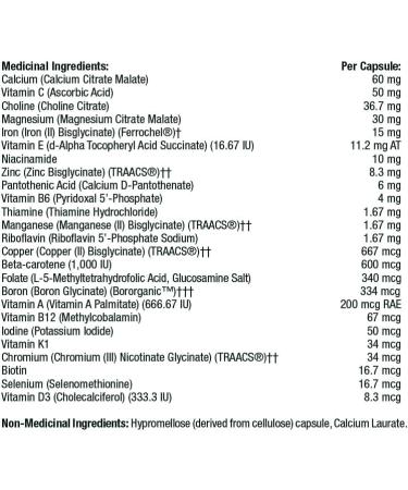 Thorne Basic Prenatal - Folate Multivitamin for Pregnant and Lactating Women - 90 Capsules - 30 Servings - Buy Online on GoSupps.com