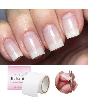 Nail Repair & Extension Kit - 2 Rolls Fiberglass Silk Nail Wrap Bandage Tape for Damaged Nails - Easy Trim & Adhesive - Nail Protector & Design Tools - Buy Online on GoSupps.com