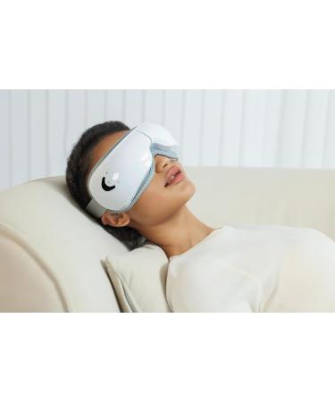 Eye Massager with Heat for Migraine Relief - Bluetooth Music Compression & Vibration for Eye Care & Sleep - Ideal Birthday Gifts for Men & Women - Buy Online on GoSupps.com