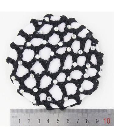 Ruluti Black Cotton Bun Holder & Hair Net for Ballet - 3.9 Inch Elastic Hat Holder for Dancers & Nurses - Buy Online on GoSupps.com