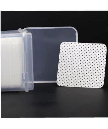 200pcs Lint Free Cotton Pads Eyelash Glue Remover Wipe Pads Glue Cleaner Pads for Extension Cleaning Cotton Pads - Buy Online on GoSupps.com