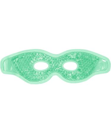 Perfeclan Reusable Gel Eye Mask - Hot & Cold Therapy for Sleeping Relaxation and Eye Care | Green Eye Ice Bag - Buy Online on GoSupps.com