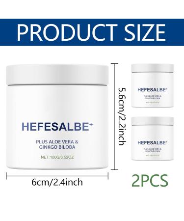 Yeast Ointment for All Skin Types - 2PCS Moisturizing Cream for Grater & Dry Skin Repair | Gentle Skin Care for Men & Women - Buy Online on GoSupps.com