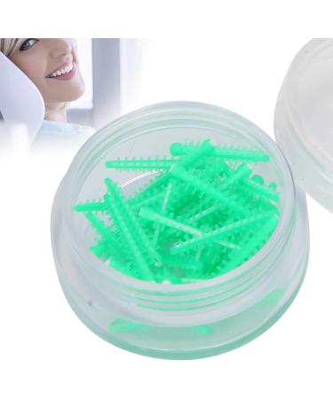 40pcs Adaptive Silicone Interdental Wedges - High Temp Oral Accessories (Green) | International Shipping - Buy Online on GoSupps.com