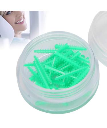40-Pack Green Oral Adaptive Wedge | High-Temperature Silicone Interdental Wedges for Kids | Dental Care & Car Care Accessories - Buy Online on GoSupps.com