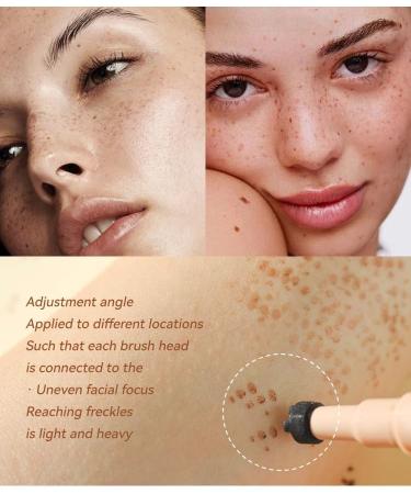 Stylo Taches de Rousseur - Longue Dur e Imperm able l'eau S chage Rapide Peau Vivante Taches de Rousseur Marquage Maquillage Naturel R aliste Faux Taches de Rousseur Maquillage (#4 1g) - Buy Online on GoSupps.com
