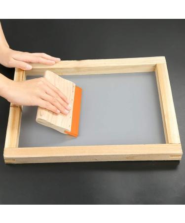 Caydo 3 Pieces 3 Sizes Screen Printing Squeegee  75 Durometer Wooden Ink Scraper for Screen Printing Fabric  5.9 Inch  9.4 Inch and 13.7 Inch - Buy Online on GoSupps.com
