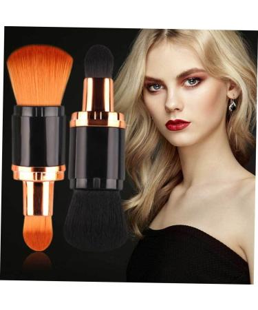 minkissy Cosmetic Makeup Professional Makeup Brush Powder Brush Bronzer Brush Blush Brush Concealer Brush Dual Ended Brush Mutipurpose Cosmetic Brush Brush Mix Buffer 16*3.5cm Picture 1 - Buy Online on GoSupps.com