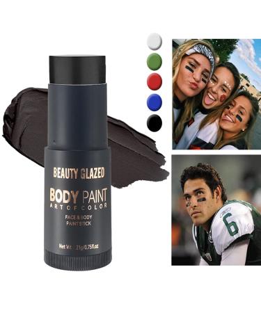 Highly Pigmented Non-Toxic Black Face & Body Color Stick - Perfect for Halloween Cosplay & SFX Makeup - Buy Online on GoSupps.com