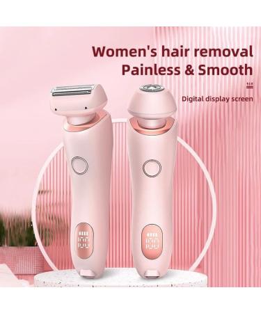 Elorixa Shaver Smooth Shave Pro Bikini Trimmer for Women 2 in 1 Electric Shaver for Women Silky Razor Epilator Ipx7 Waterproof Wet & Dry (Blue *1) - Buy Online on GoSupps.com