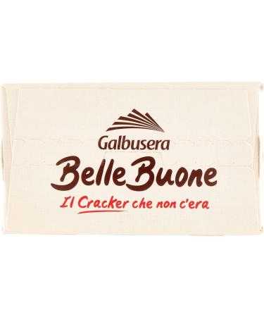  Italian Gourmet E.R. Galbusera Belle Buone Whole Grain Crackers with 5 Cereals: Rye Oats Written Quinoa and Buckwheat 200g + Italian Gourmet Polpa 400g - Buy Online on GoSupps.com