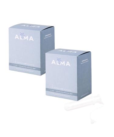 MyALMA Organic tampons with bio-plastic applicator.