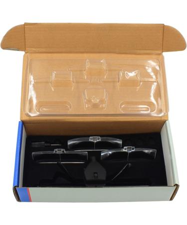 Headband Magnifier Head Mount Magnifying Glass w/LED Light for Jewelers Loupe Eyelash Extensions Watch Repair Close Magnifying Glasses with Light for Close Work Magnifying Glasses for Reading Small - Buy Online on GoSupps.com
