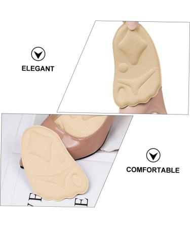 FOMIYES 12 Pairs High Heel Cushion Forefoot Pad - Metatarsal Insoles & Arch Support - Sweat Absorbent Stretch Fabric - International Shipping Available - Buy Online on GoSupps.com