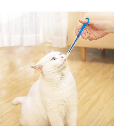 3 Pieces Pet Medicine Feeder Soft Tip Feeding Syringe Dispenser Tool with Measuring Cup for Pets Dogs Cats Feeder - Buy Online on GoSupps.com