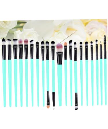 WOONEKY 20pcs Eyelash Eye Shadow Brush Makeup Brush Kit Eyeshadow Tools Shadow Eye Shadow Brush Size 1 As Shown - Buy Online on GoSupps.com