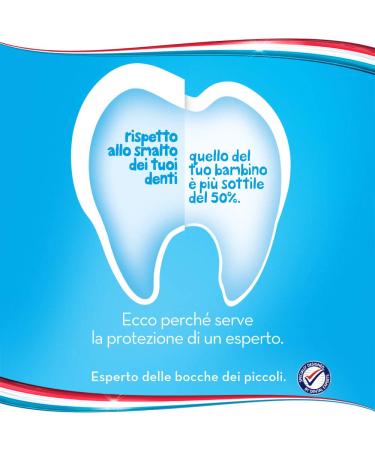 Buy Aquafresh Little Teeth Toothpaste for Kids (1-5 Years) - 12 x 50 ml | Gentle Cleaning & Protection - Buy Online on GoSupps.com