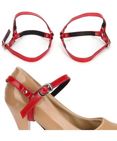 Yuyte Women s High Heels Laces - Removable Shoe Straps & High Ankle Straps in Red | Perfect Accessory for High Heels & Sandals - Buy Online on GoSupps.com