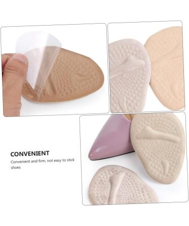 FOMIYES Gel High Heel Toe Pads - 10 Pairs Non-Slip Metatarsal Foot Cushions for Boots & Heels - Comfortable Shoe Insoles - Buy Online on GoSupps.com