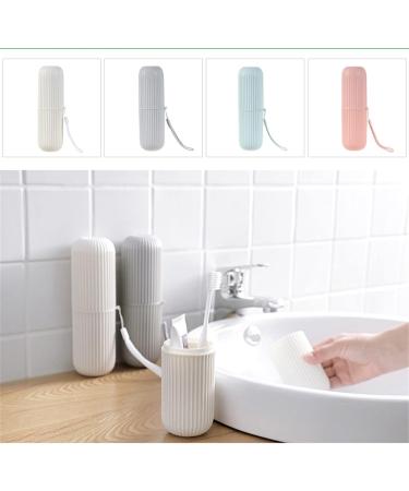 Buy DIGJOBK Travel Toothbrush Mug Set - Portable Raccoon Toothbrush Box & Cup - Green Toothbrush & Toothpaste Storage - Buy Online on GoSupps.com