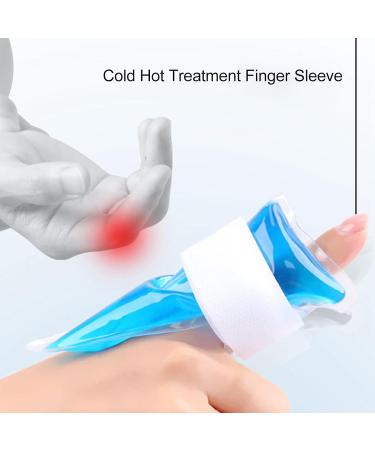 Hot Cold Treatment Finger Sleeve Skinfriendly Finger Splint Ice Bag for Home (5cm) - Buy Online on GoSupps.com