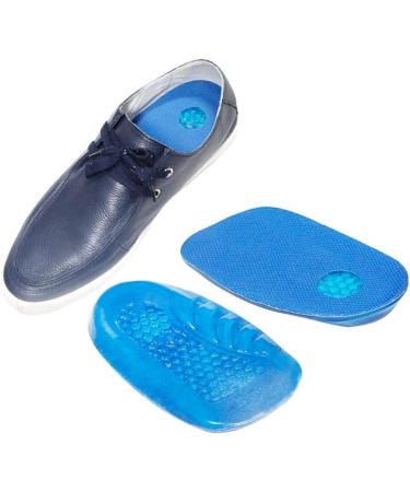 Shop Heel Cushion Pads for Plantar Fasciitis - Shock Absorption & Breathable Sports Protectors for Men (Blue Size L - Buy Online on GoSupps.com